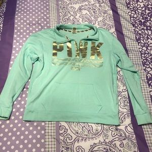 Victoria’s Secret turquoise 1/4 zip
